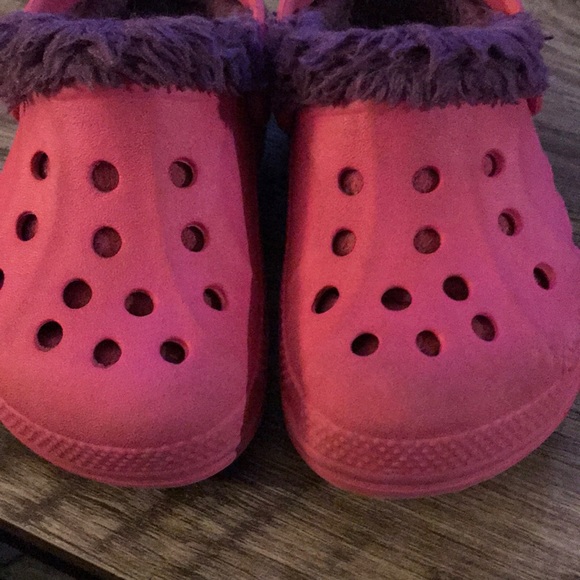 CROCS Shoes Fur Lined Crocs Poshmark